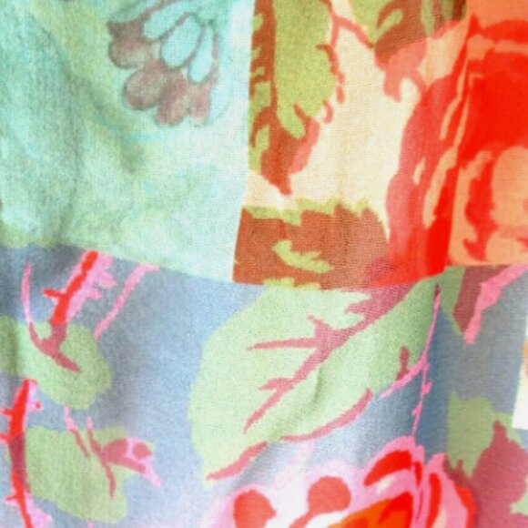 Brand New By Anthropologie Chiffon Smock Midi Dress - Picture 8 of 14